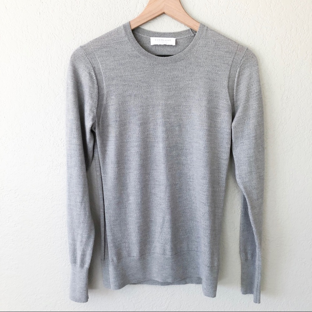 Everlane Luxe Wool Crew Neck Sweater